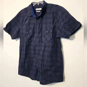 ARTURO CALLE Snap Button Down
